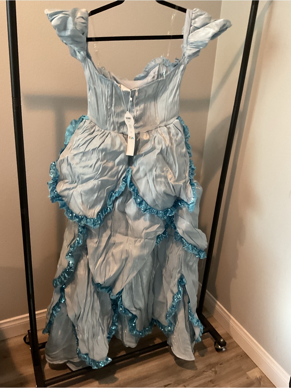 Halloween Costume blue witch dress brand new - Picture 4 of 8
